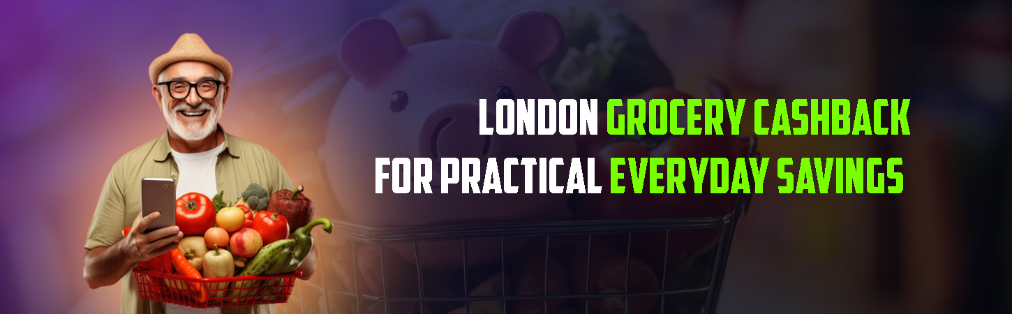 London grocery cashback